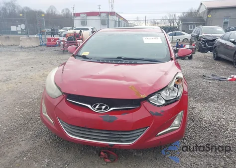 2016 Hyundai Elantra Value Edition z USA, uszkodzony, nr VIN KMHDH4AE5GU583322